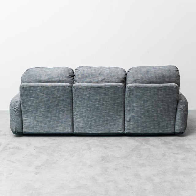 Piumotto Model Three-Seater Sofa by Arrigo Arrigoni for Busnelli, 1970s For Sale - Image 3 of 11