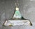 Metal Italian Murano Glass Pendant Light in the style of Mazzega, 1970s For Sale - Image 7 of 18