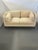 Pace Chrome and Newly Upholstered Chenille Loveseat For Sale - Image 11 of 12