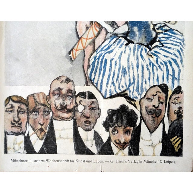 Jugend Magazine 1898 Cover Print For Sale - Image 4 of 4