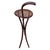 A historical re-edition with all the charm of past times. A walking stick or folding stool made from bent beech wood with...