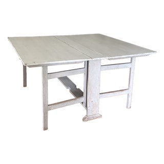 Gustavian Folding Table, 1800s For Sale