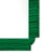 Contemporary Fleur Home x Chairish Camp Mirror in Malachite, 24x36 For Sale - Image 3 of 3