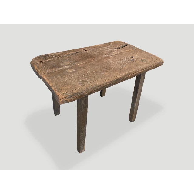 Andrianna Shamaris Wabi Sabi Console or Side Table For Sale - Image 4 of 6