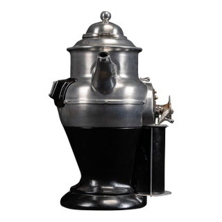 1930s American Duplex Figural Coffee Pot Grinder For Sale