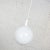 Mid-Century Modern 1960s Mid Century Modern Large Globe Pendant Light Blown Milk Glass by Lite Trend of La Palma Ca For Sale - Image 3 of 12