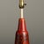 Ceramic 1950s Stunning Ceramic Italian Large Signed Studio Pottery Red Raymor Lamp Bitossi Aldo Londi For Sale - Image 7 of 15