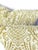 JF Fabrics JF Fabrics Ian White Chenille and Chartreuse Damask Pillow Cover For Sale - Image 4 of 6