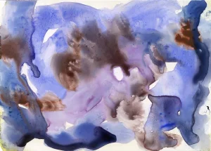 "Alchemy No. 2", Organic Abstract Print - 60" X 40"
