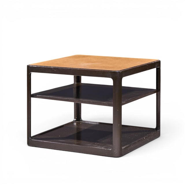 Mid-Century Modern Roger Sprunger for Dunbar Mid Century Mahogany Side Table For Sale - Image 3 of 10
