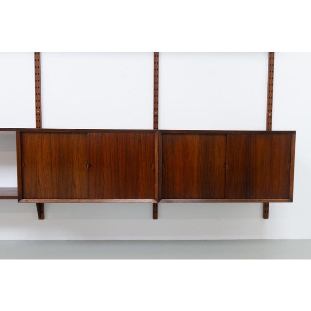 Vintage Danish Pau Ferro Modular Wall Unit by Poul Cadovius for Cado, 1960s For Sale - Image 14 of 18