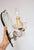 Large Venetian-Style Mirror and Glass Wall Sconce, 1950s For Sale - Image 3 of 12