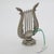 Vintage Italian Silver 800 Lyra Instrument Miniature, Padua, 1980s For Sale - Image 3 of 11
