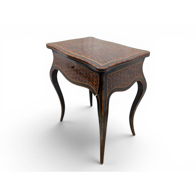 Rococo Rococo Style Dressing Table with Drawer, 1800s For Sale - Image 3 of 14