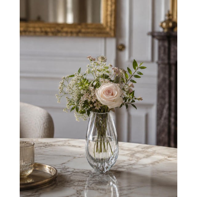 Crystal Vase from Baccarat, 1930s For Sale - Image 10 of 12