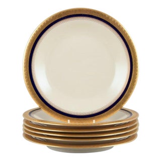 German Margarete Dinner Plates from Hutschenreuther, 1930s, Set of 6 For Sale