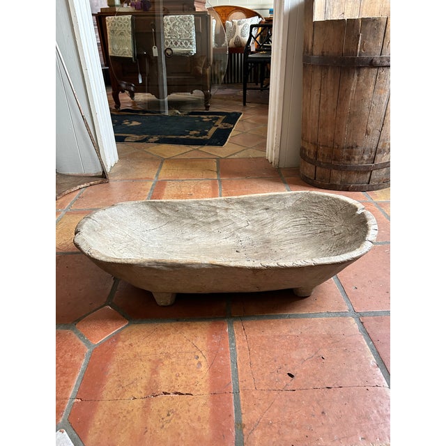Antique Dough Bowl For Sale - Image 12 of 12