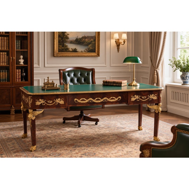 Empire Desk by Mercier Frères, France, 1880s For Sale - Image 15 of 15