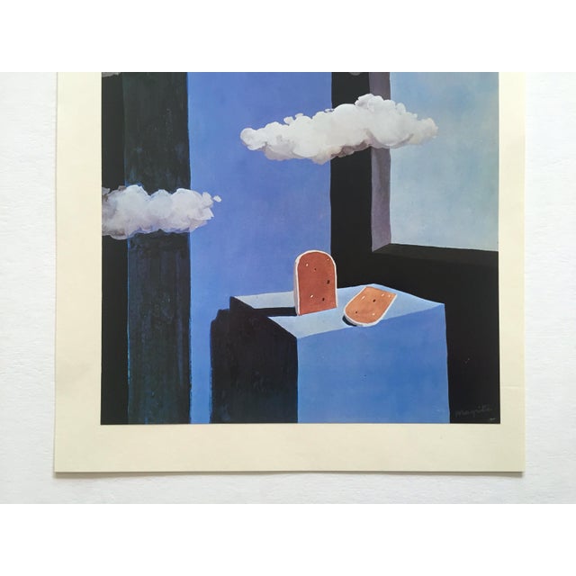 Rene Magritte Vintage 1974 Surrealist Authentic Lithograph