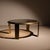 Round Coffee Table in Brass and Smoked Glass, Netherlands, 1970s For Sale - Image 10 of 11