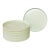 Vintage Heller Massimo Vignelli Melamine Salad Stacking Plates MCM Italian Design Set of 8 For Sale