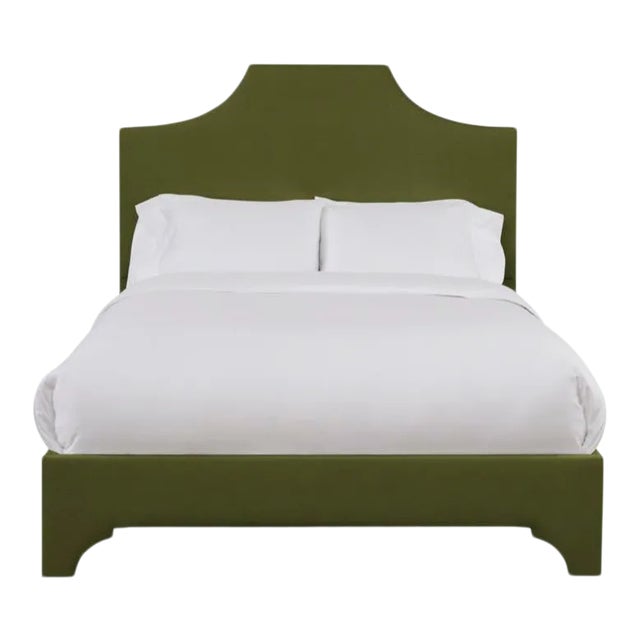 This listing is for the headboard only, and does not include the bedframe with the purchase. From Chairish's line of...