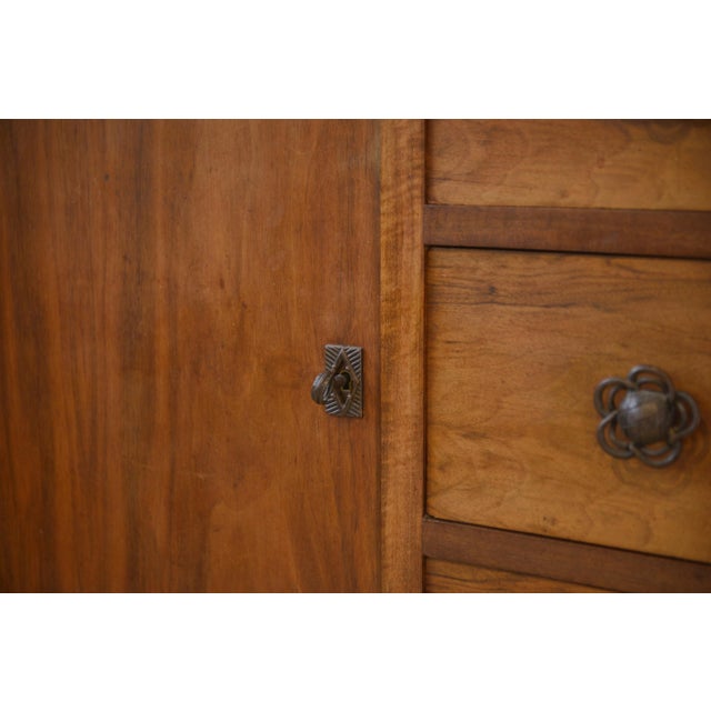 Art Deco Walnut Wardrobe by Louis Majorelle, 1930s For Sale - Image 4 of 14