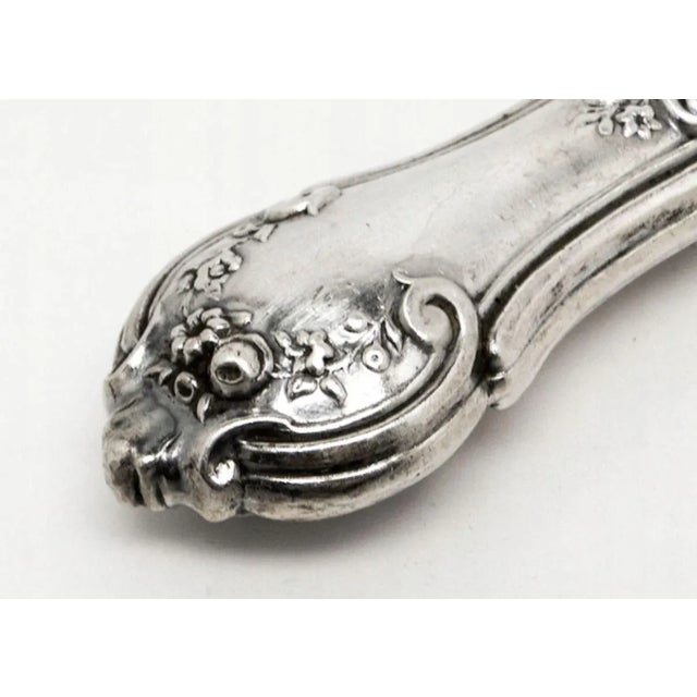 Silver Beef Knife, France, 1900s For Sale - Image 5 of 7