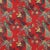 Sample- Schumacher Peacock Fabric in Red For Sale