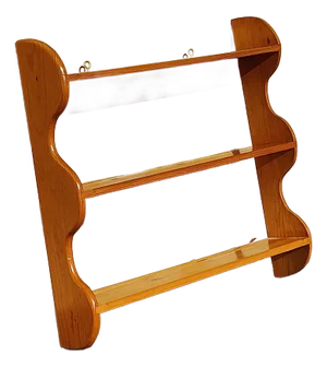 Vintage Cushman Colonial Style Maple Wall Mount/Hanging Shelf