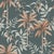 SAMPLE - Boråstapeter Jungle Friends Wallpaper In Midnight For Sale