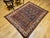 Textile Vintage Persian Malayer Rug, Hand-Knotted Wool, Paisley Pattern, 5x6, Navy & Ivory For Sale - Image 7 of 18