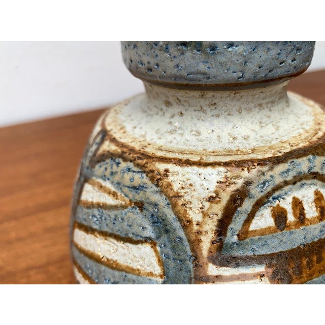 Danish Vase by Noomi & Finne for Søholm. This rare piece can be used as a functional vase or as decoration. This piece has...