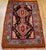 Antique Anatolian Village Rug, Hand-Knotted Wool, Ivory & Blue, 1900s, 3' x 4' For Sale In Chicago - Image 6 of 10