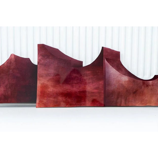 Velvet Realities Chocolate Wall Sculpture by Sven Jansse For Sale - Image 4 of 11