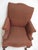 1980s Oskar Huber Fire Side Ball Claw Living Room Armchair Chippendale B For Sale - Image 4 of 10