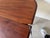 Antique English Regency Solid Mahogany Pembroke Drop-Leaf Table With Drawer & Original Casters For Sale - Image 11 of 12