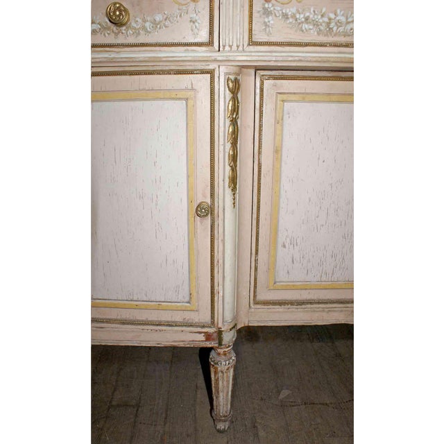 1930s Antique Console Sink Louis XVI Style For Sale - Image 5 of 8