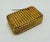 French French Circa 1950 Van Cleef & Arpels 18k Basketweave Pill Box For Sale - Image 3 of 14