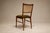 Set of Eight Brazilian Modern Dining Chairs in Caviúna, Cane & Warm Olive Mohair, 1960s For Sale - Image 11 of 18