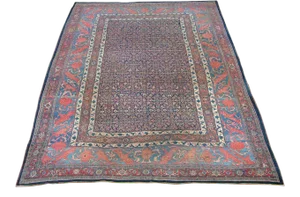 Antique Bidjar Rug with Floral Design 17'8''x11'7''