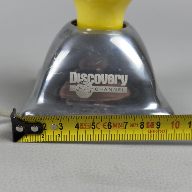 Vintage Advertising Aluminum Table Lamp For Sale - Image 11 of 13