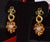 Authentic Vintage Piero Milano 5.40Cts Natural Spessartite Garnet Green Tourmaline Diamond Solid 18k Gold Earrings, Pair For Sale - Image 14 of 16