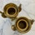 Late 18th Century French Gilt Metal Urn Form Garnitures on Plinth Bases - a Pair For Sale - Image 4 of 11