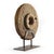 Stone Wheel on Iron Stand, 1890s, in Very Good conditions. This piece is designed in the style of the selected designer...