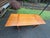 Vintage Mid Century Modern Danish Teak Extendable Dining Table For Sale - Image 4 of 10