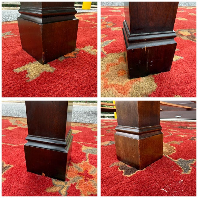 Late 20th Century Statton Traditional Solid Cherry Queen Poster Bed in Cambridge Cherry For Sale - Image 15 of 15