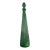 Mid 20th Century Empoli Green Wave Pattern Decanter For Sale