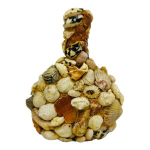 Vintage Shell Art Bottle