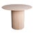 Daisy Travertine Round Dining Table 40" For Sale
